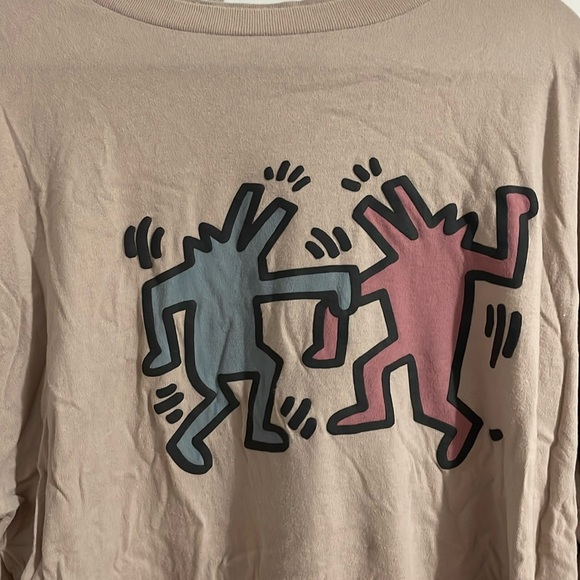 Keith Haring Heavyweight Long Sleeve Tee - Picture 1 of 2